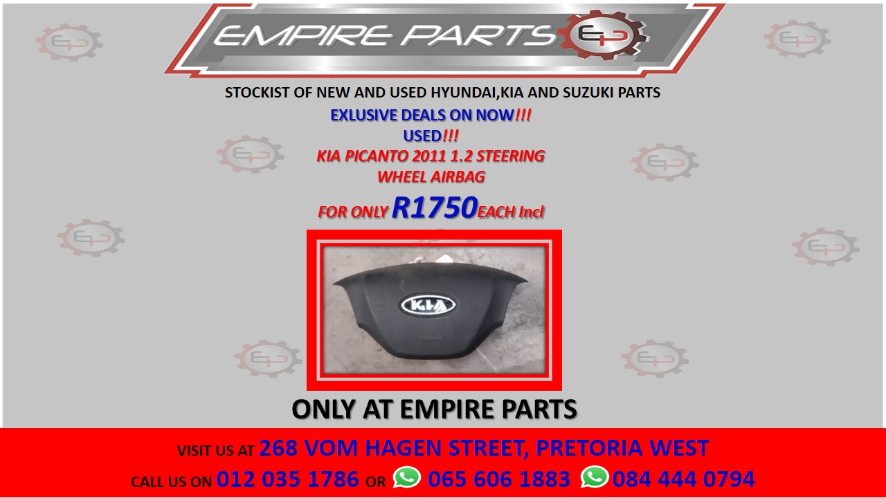 KIA PICANTO 2011 1.2 STEERING WHEEL AIRBAG - Private Seller KIA PICANTO 2011 1.2 STEERING WHEEL AIRBAG - Private Seller