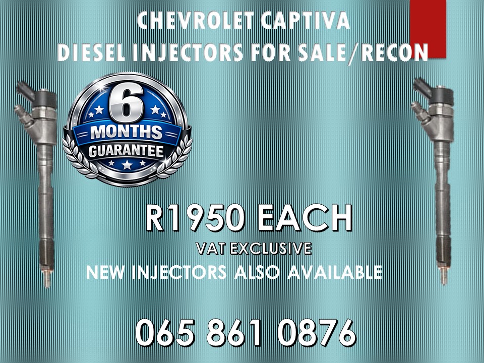 CHEVROLET CAPTIVA BOSCH DIESEL INJECTORS FOR SALE NATIONWIDE - Private Seller CHEVROLET CAPTIVA BOSCH DIESEL INJECTORS FOR SALE NATIONWIDE - Private Seller