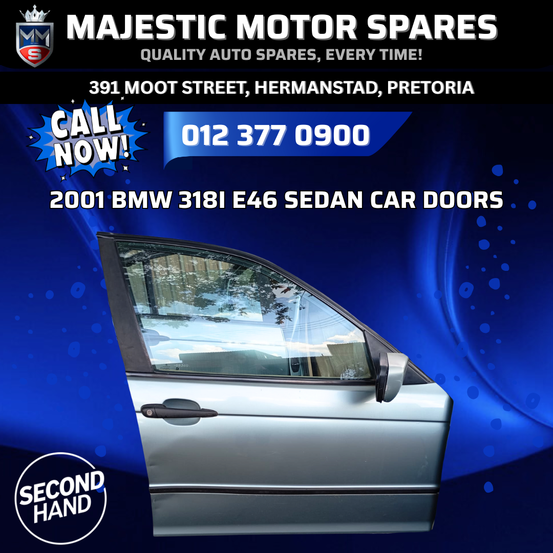 2001 BMW 318i E46 Sedan Car Doors for Sale – Used - Private Seller 2001 BMW 318i E46 Sedan Car Doors for Sale – Used - Private Seller