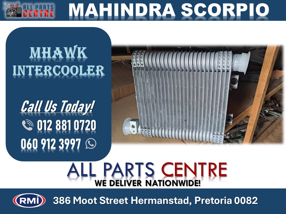 Mahindra Mhawk intercooler for sale Mahindra Mhawk intercooler for sale