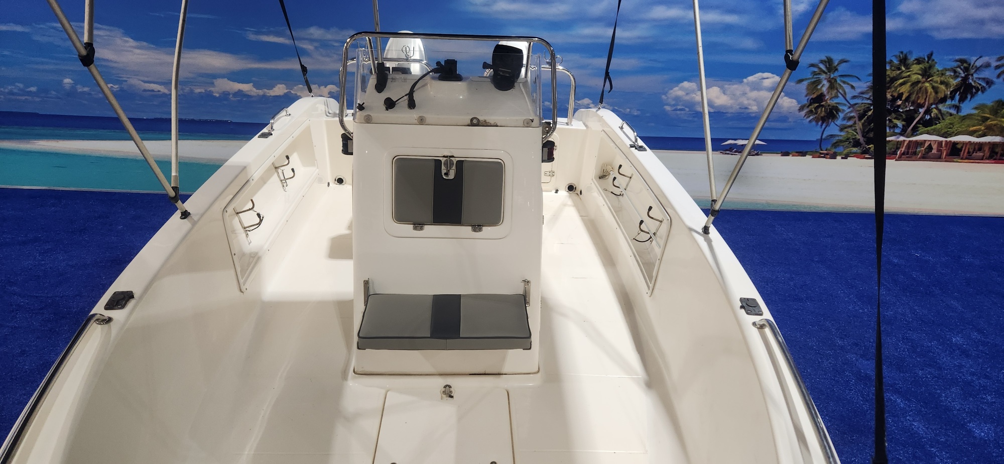 NEW ARRIVAL BENGUELA 19 FT CC 2011 ON TRAILER 2 X 60 HP HONDA 4 STROKES