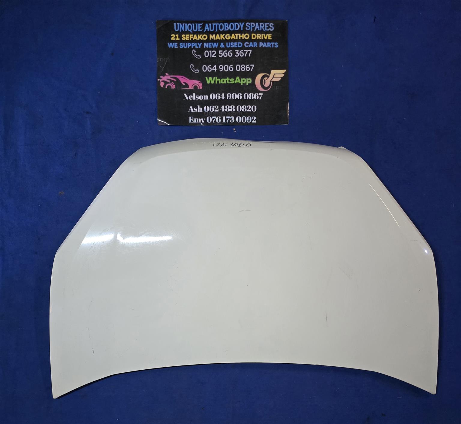 fiat doblo bonnet