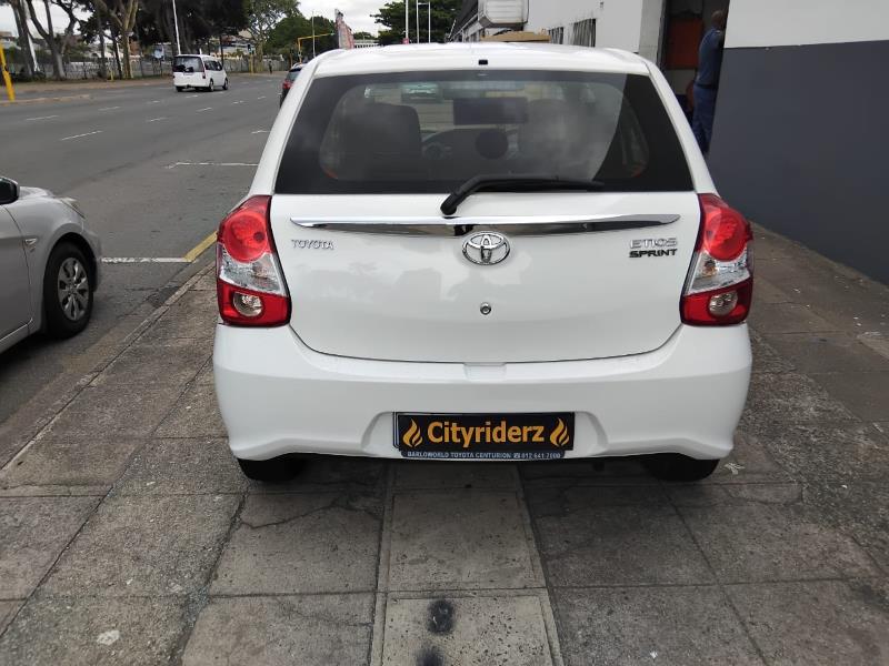 Used 2018 Toyota Etios hatch 1.5 Sprint - Private Seller