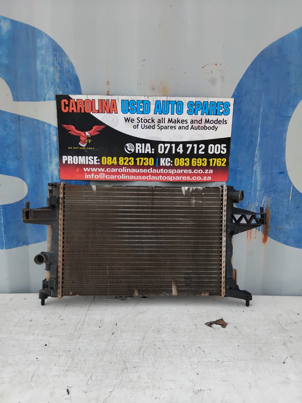 Chevrolet Corsa Gamma radiator and condenser - Private Seller Chevrolet Corsa Gamma radiator and condenser - Private Seller