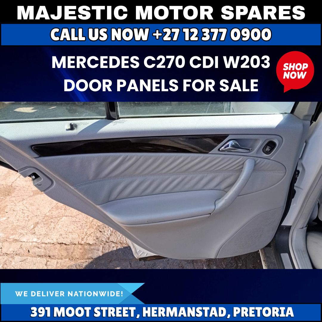 Mercedes Benz C270 CDI W203 door panels for Sale – Used (2003 Model) - Private Seller Mercedes Benz C270 CDI W203 door panels for Sale – Used (2003 Model) - Private Seller