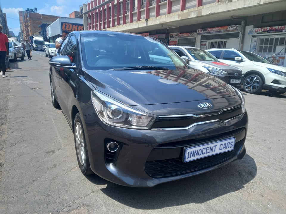 2018 KIA RIO, 1.2 PETROL, MANUAL TRANSMISSION 6SPEED, GREY COLOUR,  MILEAGE 86000KMS
