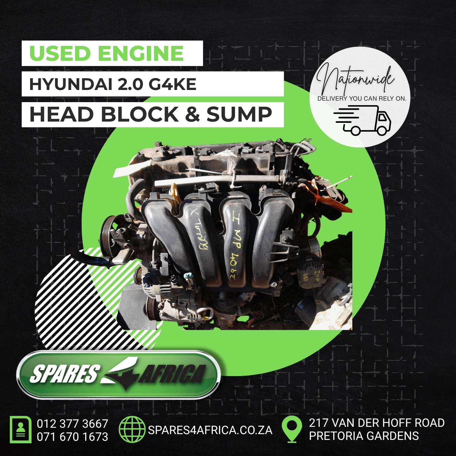 HYUNDAI 2.0 G4KE ENGINE (USED) – FOR SALE - Private Seller HYUNDAI 2.0 G4KE ENGINE (USED) – FOR SALE - Private Seller