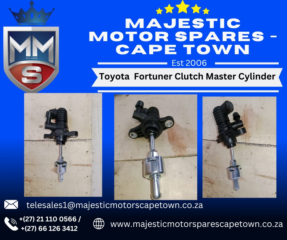 Toyota Fortuner Clutch Master Cylinder - Private Seller Toyota Fortuner Clutch Master Cylinder - Private Seller