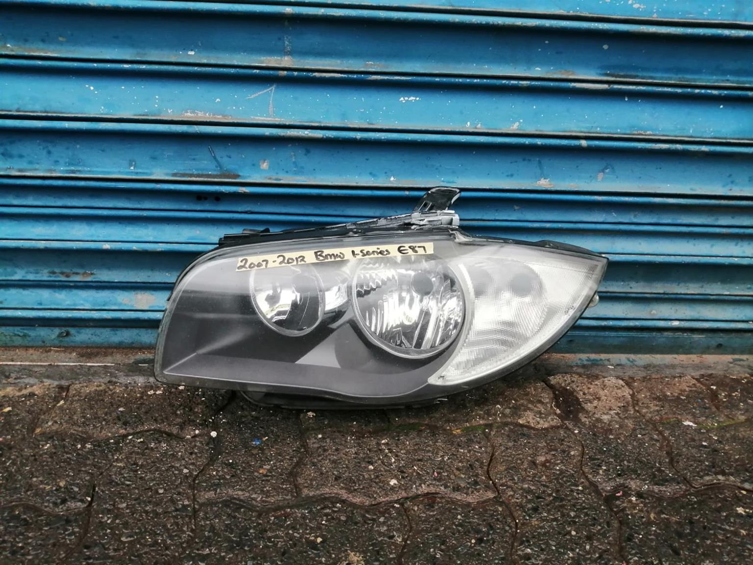 BMW 1 SERIES E87 NORMAL HEADLIGHT 2007 TO 2012 MODEL - Private Seller BMW 1 SERIES E87 NORMAL HEADLIGHT 2007 TO 2012 MODEL - Private Seller
