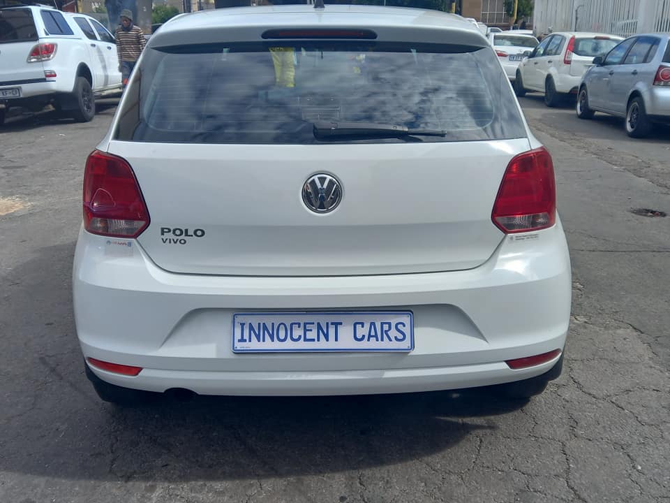2018 VW POLO VIVO 1.4 PETROL, MANUAL, WHITE,