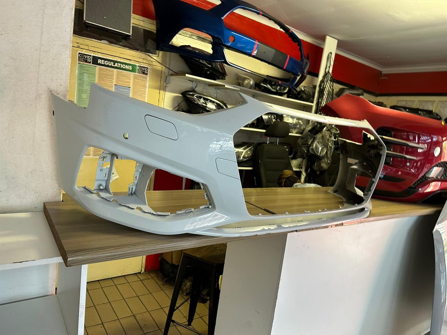 2022 AUDI A4 B9 S-LINE FRONT BUMPER AVAILABLE FOR SALE - Private Seller