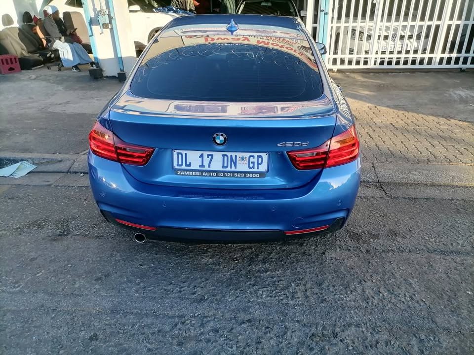 2015 BMW 420D Automatic GrandCoup with a leather seat and sunroof Service book and spare key