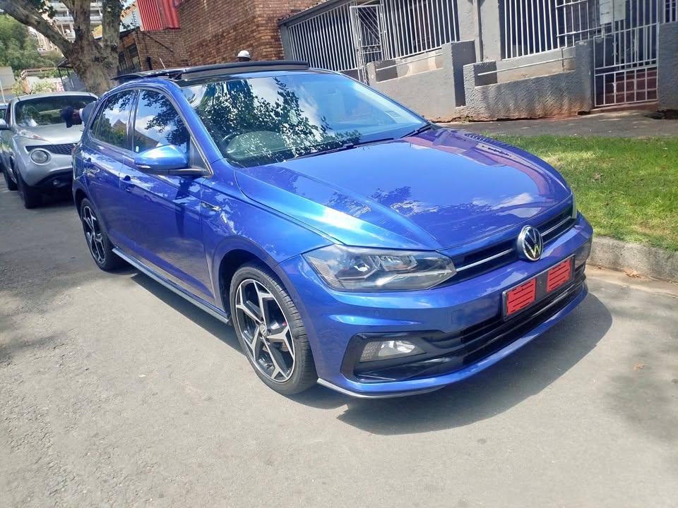 2019 VW POLO 8 R-line 1.0 Tsi Petrol, Manual, Blue Color, Mileage 75000kms