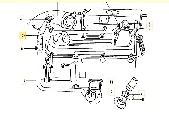 New stock arrivals  Breather hose  Citi golf  1hs 103 493b - Private Seller