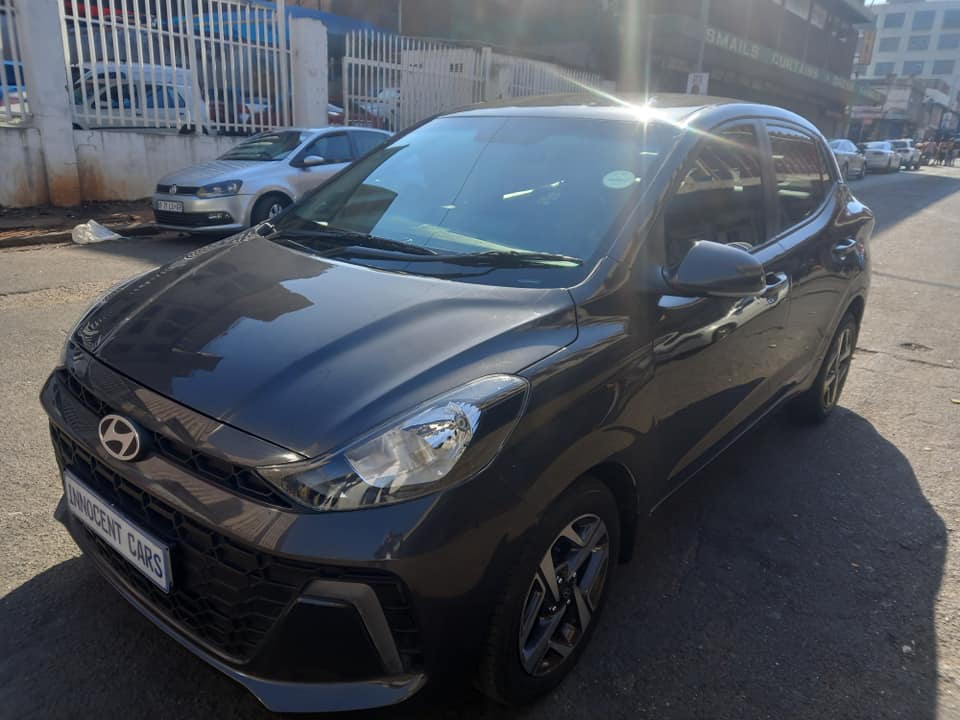 2023 HYUNDAI i10 GRAND SEDAN 1.4 PETROL, AUTOMATIC, GREY COLOR