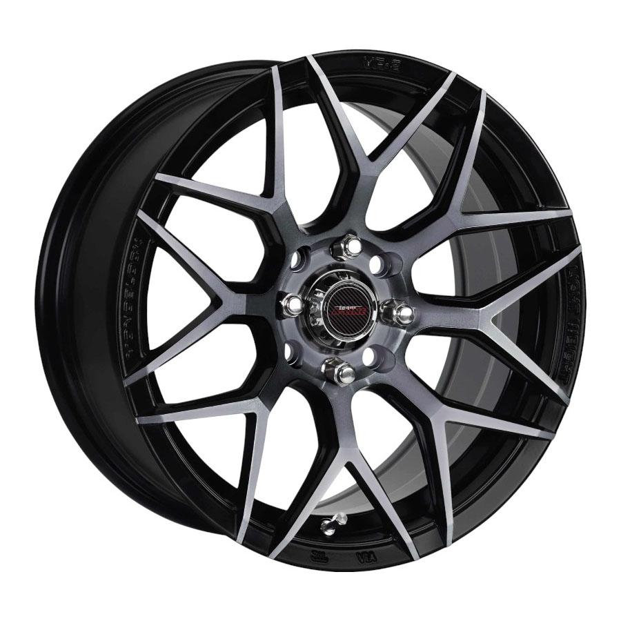 15″ A-Line Classic 4/100 & 4/108 Silk Black Tint Alloy Wheels