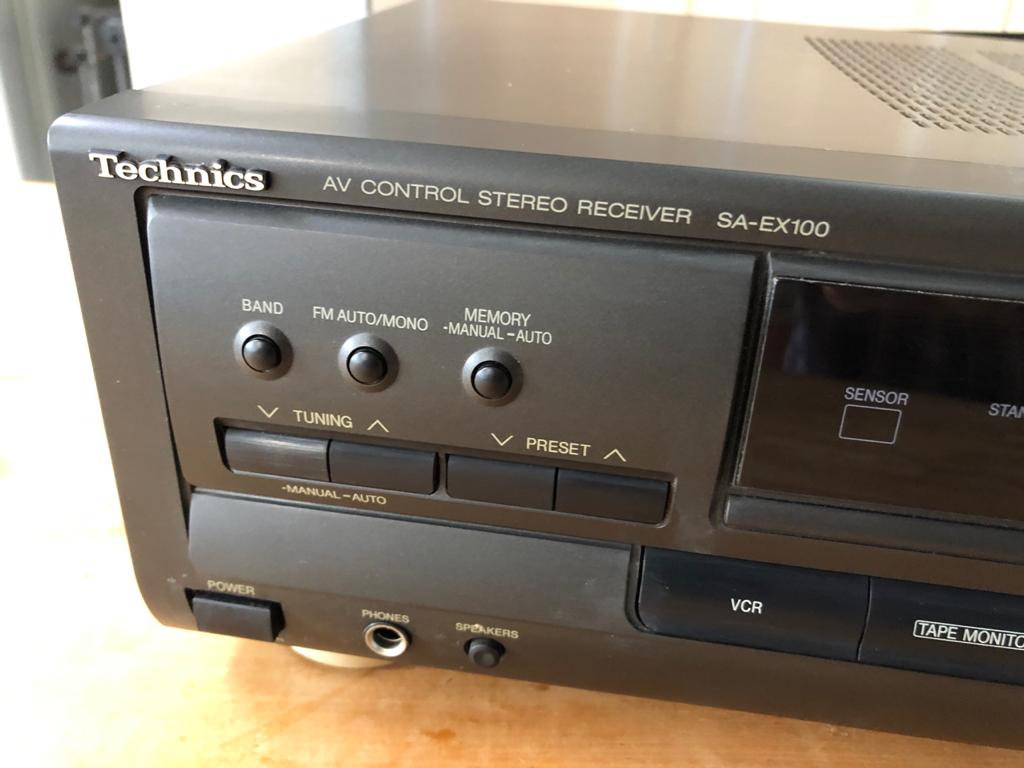 Technics SA-EX100 Audio Video Amplifier/tuner