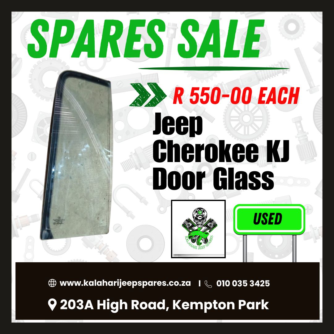Jeep Cherokee KJ (Second Hand) Door Glass - Private Seller Jeep Cherokee KJ (Second Hand) Door Glass - Private Seller