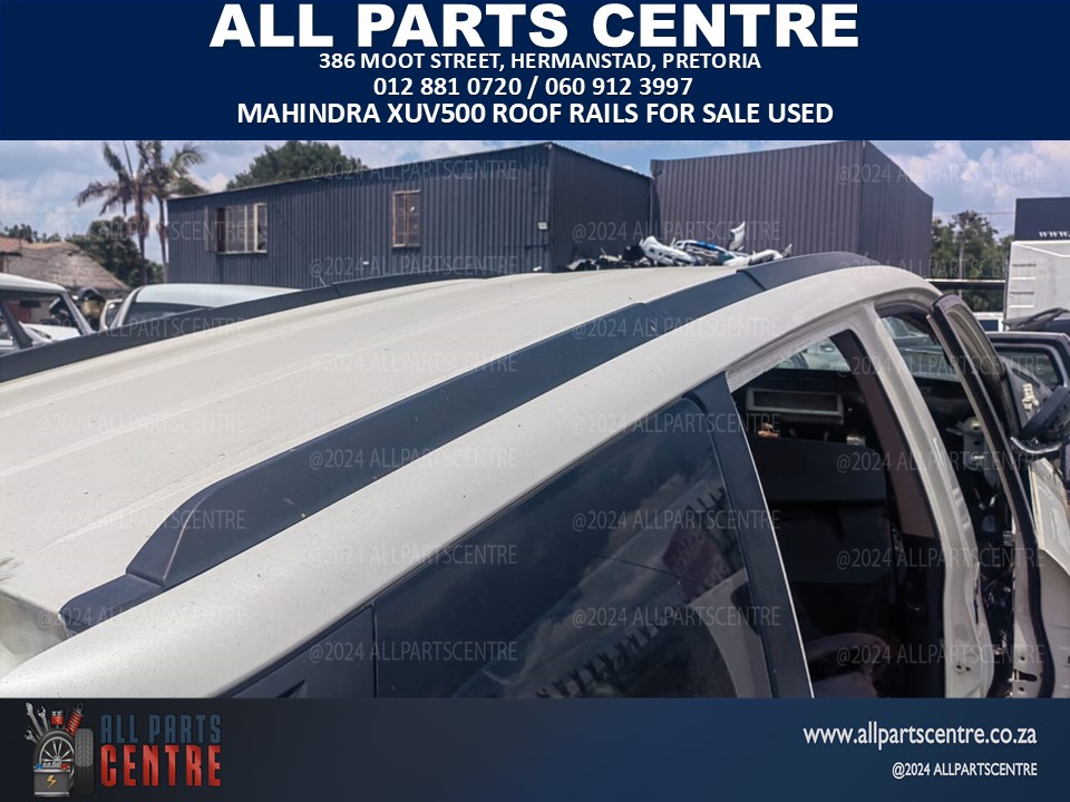 Mahindra Xuv500 roof rails for sale used - Private Seller