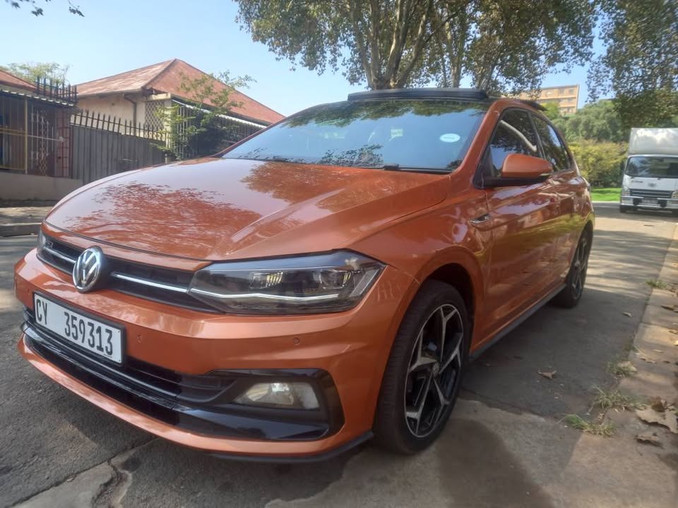2020 VW Polo 8 Rline 1.0 Tsi Petrol, Automatic, Orange Color