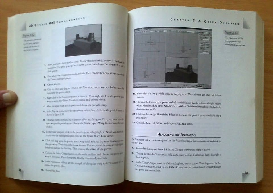 3D studio Max fundamentals with CD.