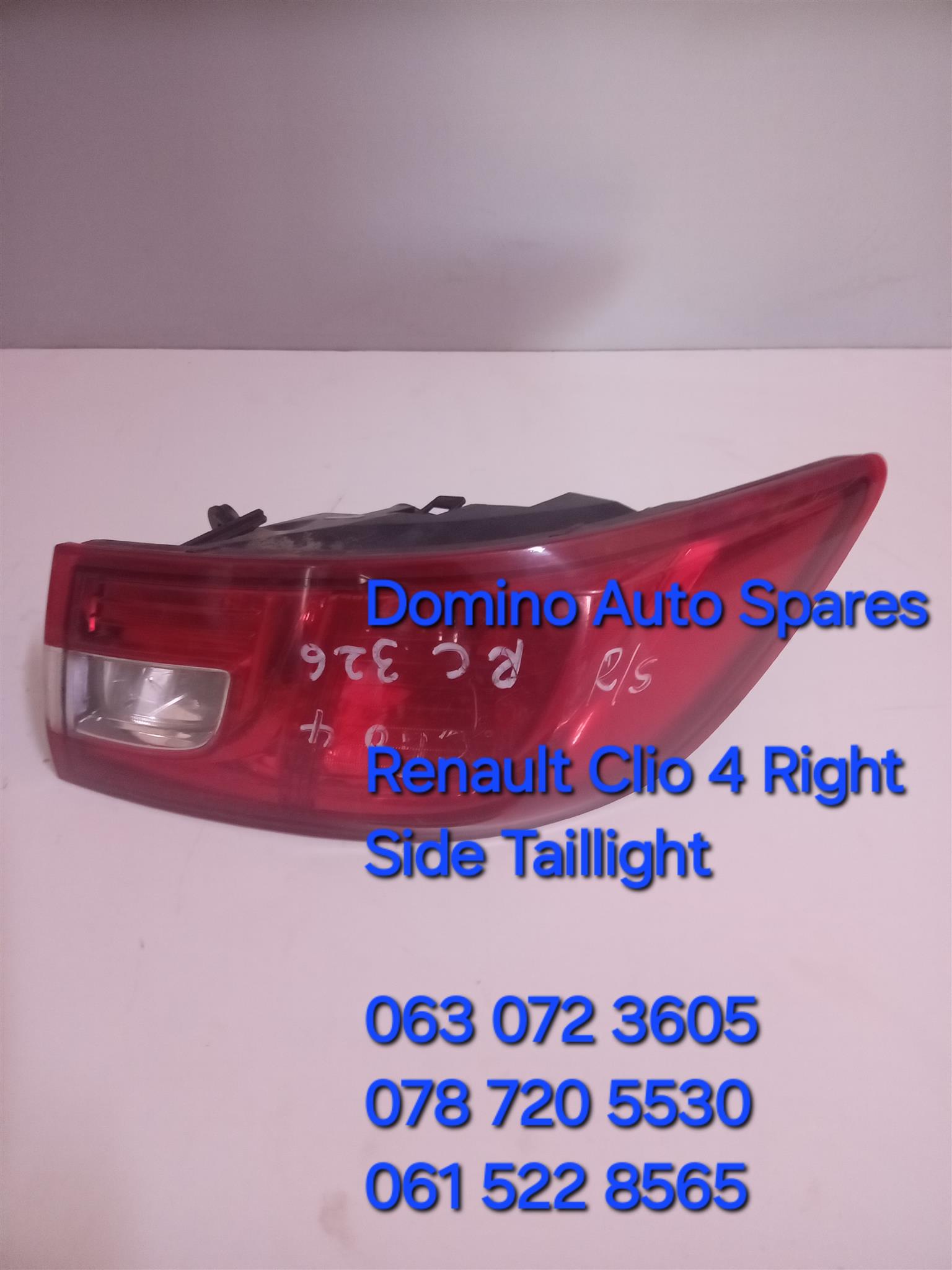 Renault Clio 4 Right Side Outer Taillight - Private Seller Renault Clio 4 Right Side Outer Taillight - Private Seller