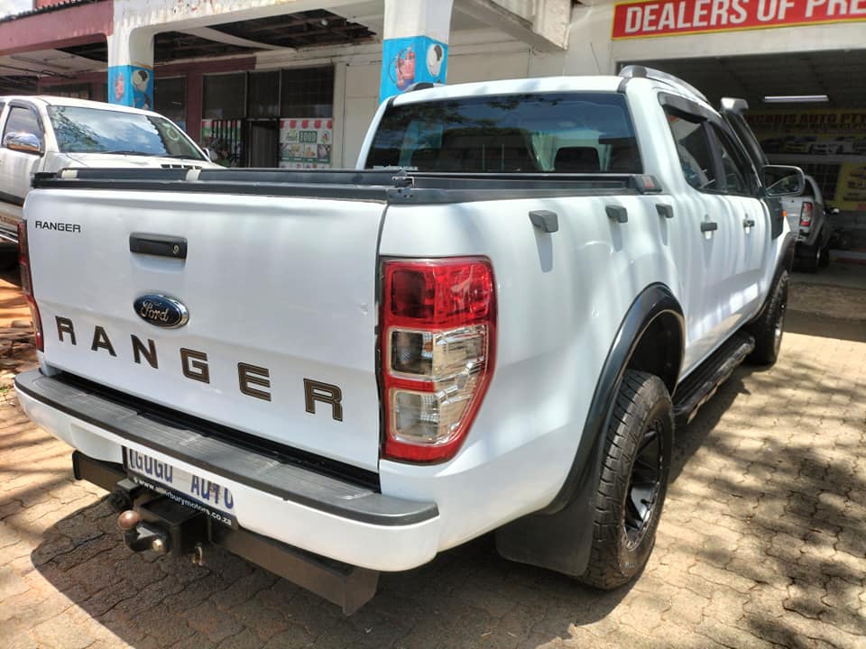 2016 FORD RANGER 2.2 6SPEED HIRADER DOUBLE CAB MANUAL SILVER DIESEL TOWBAR
