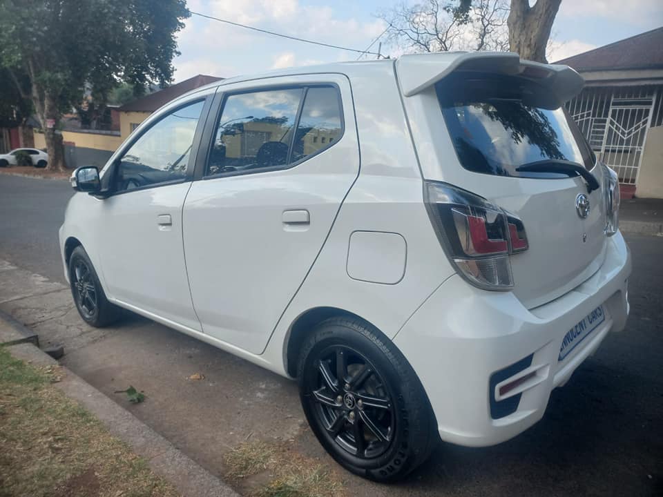 2021 TOYOTA AGYA 1.0 PETROL, AUTOMATIC, WHITE COLOR, MILEAGE 77000KMS