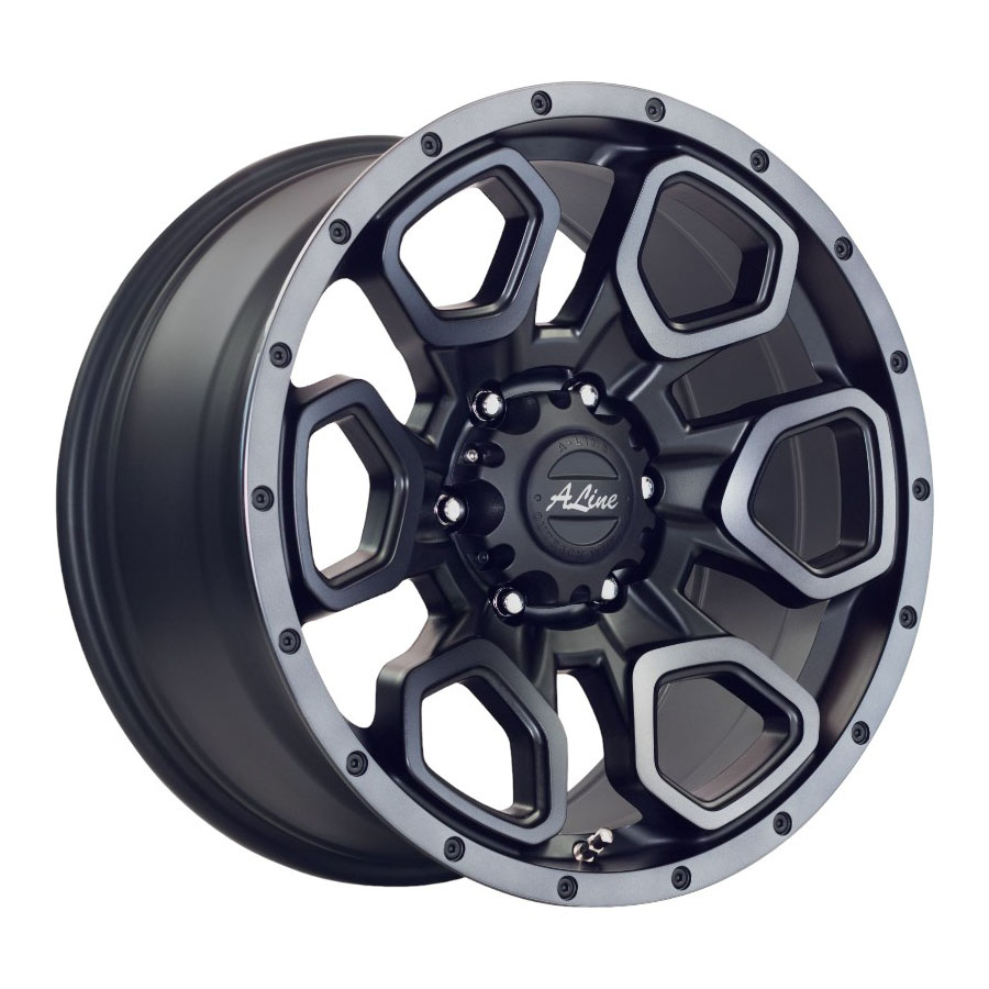 17″ A-Line Summit 5/150 Satin Black Smoke Tint Alloy Wheels 17″ A-Line Summit 5/150 Satin Black Smoke Tint Alloy Wheels