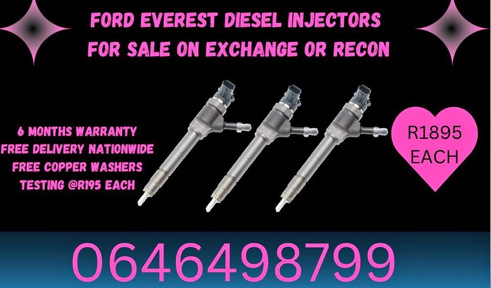 Ford Everest diesel injectors for sale - Private Seller Ford Everest diesel injectors for sale - Private Seller