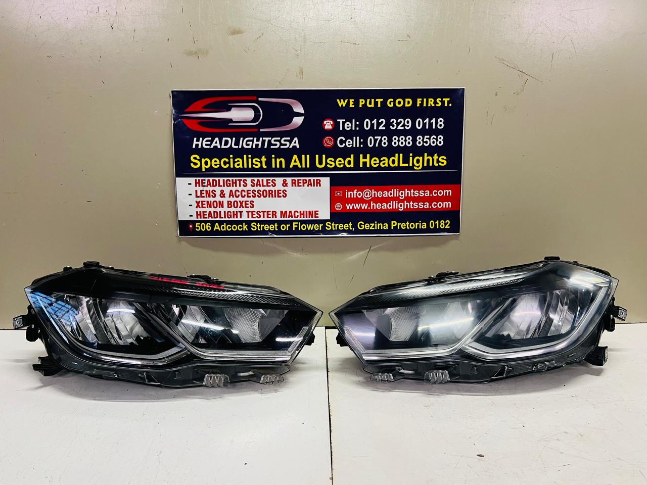 VW Polo 9 TSI/R-line left and right side Full LED headlights - Private Seller VW Polo 9 TSI/R-line left and right side Full LED headlights - Private Seller