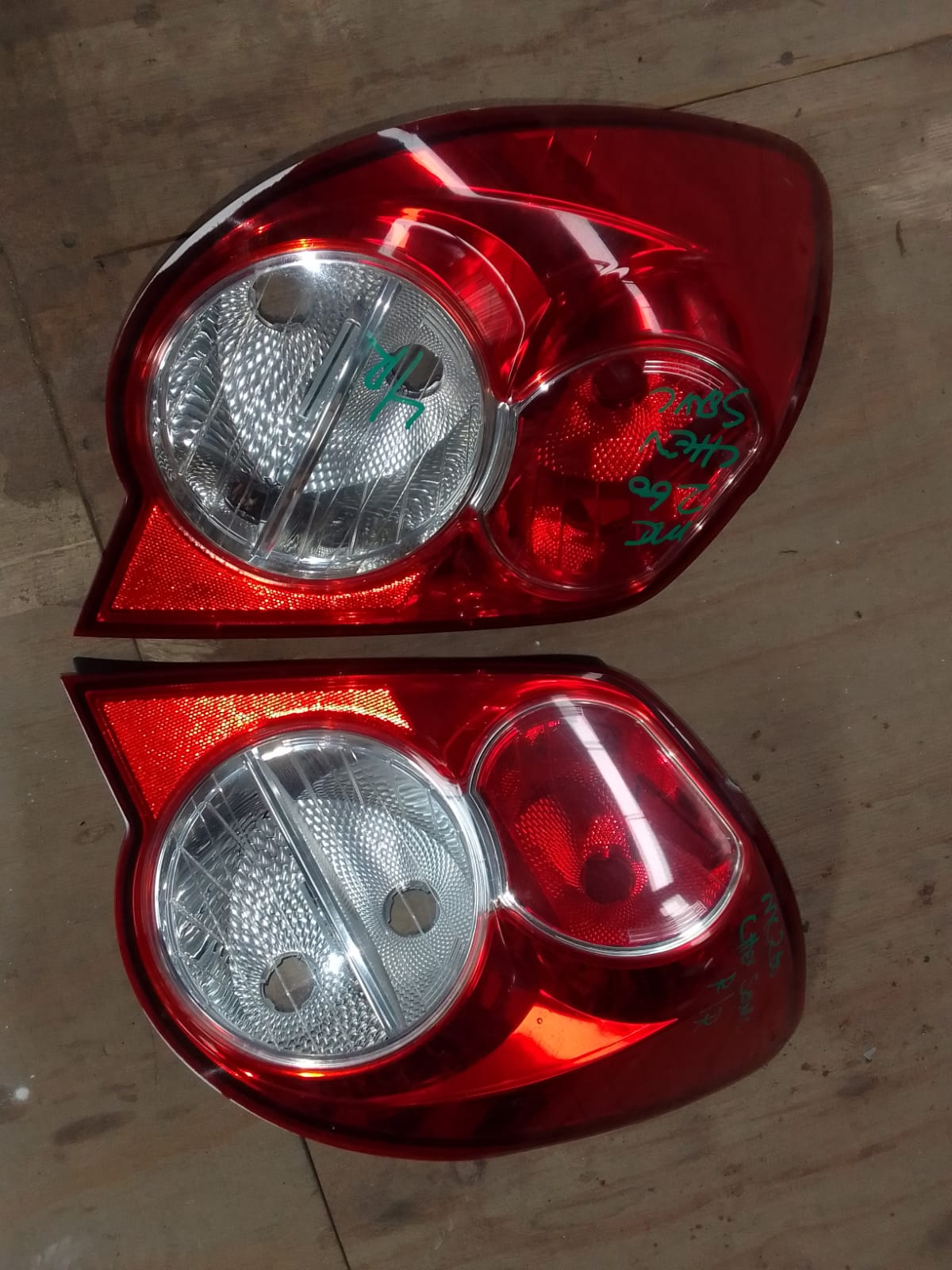 Chev Sonic tail lights for sale used - Private Seller