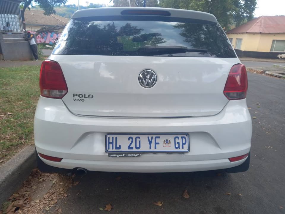 2019 VW Polo Vivo Hatchback 1.4 Petrol  Manuel Transmission  White Colour  Mileage