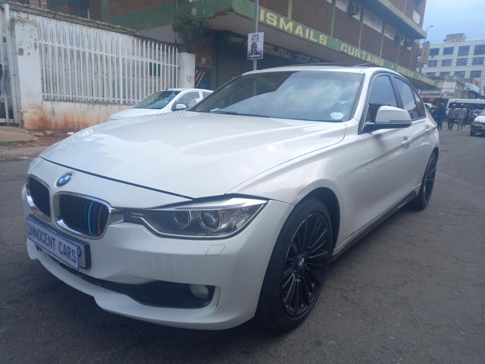 2014 BMW 320d DIESEL, AUTOMATIC TRANSMISSION, WHITE COLOUR