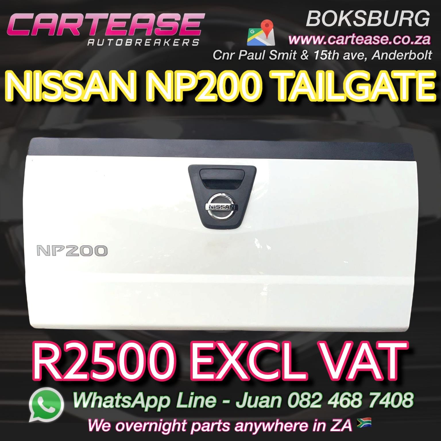 NISSAN NP200 TAILGATE - Private Seller