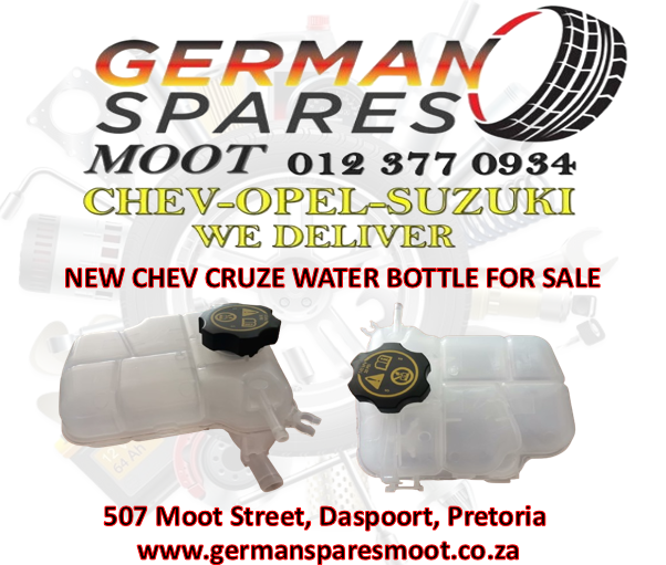 New Chev Cruze Water Bottle Available for Sale - Private Seller New Chev Cruze Water Bottle Available for Sale - Private Seller
