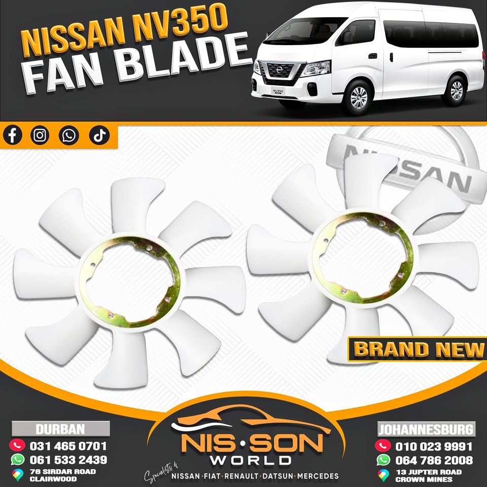 NISSAN NV350 FAN BLADE