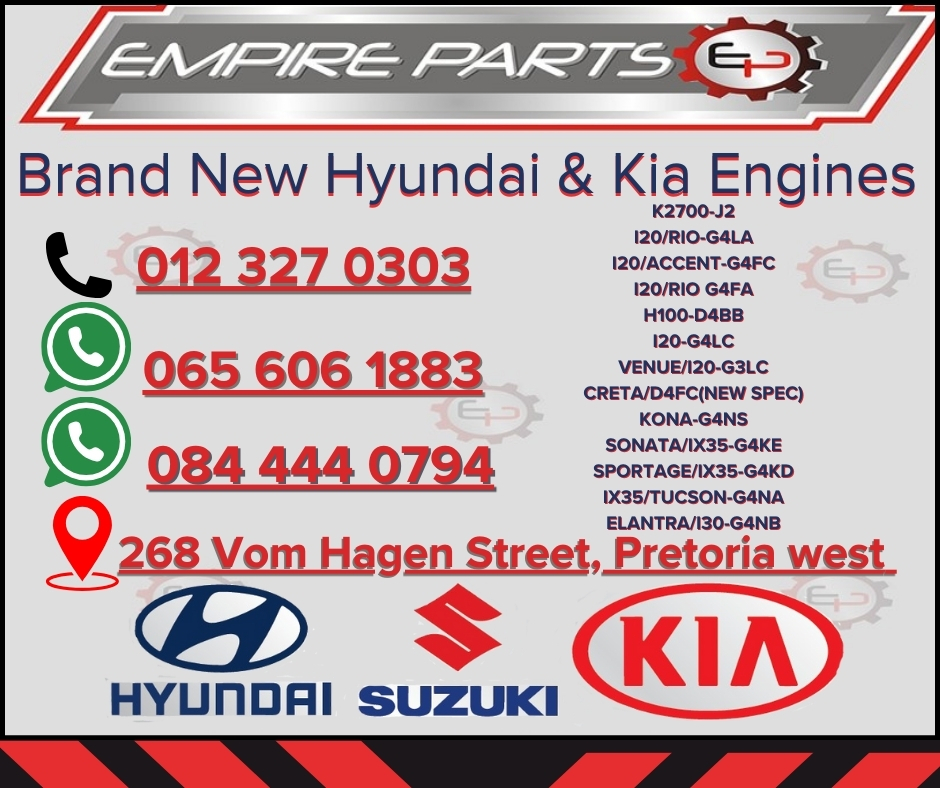 BRAND NEW HYUNDAI AND KIA ENGINES - Private Seller BRAND NEW HYUNDAI AND KIA ENGINES - Private Seller