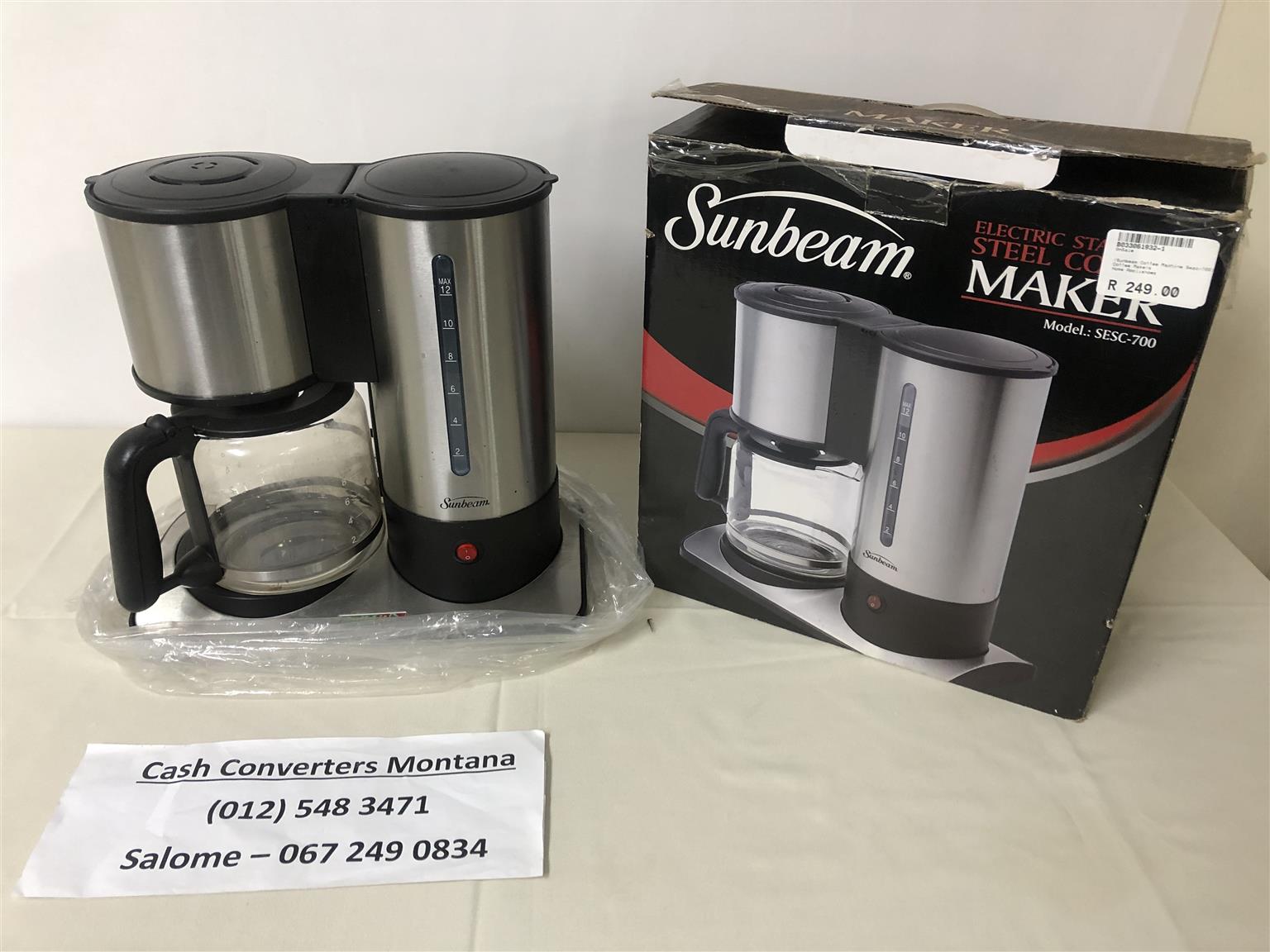Coffee Maker Sunbeam SESC-700