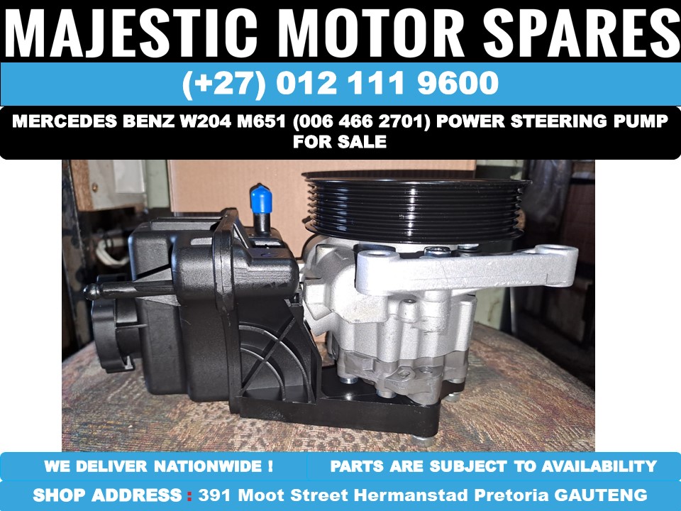 Mercedes Benz W204 M651 A006.466.27.01 power steering pump Mercedes Benz W204 M651 A006.466.27.01 power steering pump