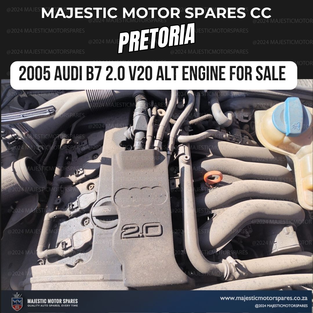 Audi B7 ALT Engine for Sale - Private Seller Audi B7 ALT Engine for Sale - Private Seller
