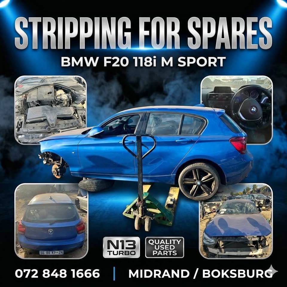 BMW F20 118i M SPORT AUTO – STRIPPING FOR SPARES - Private Seller BMW F20 118i M SPORT AUTO – STRIPPING FOR SPARES - Private Seller