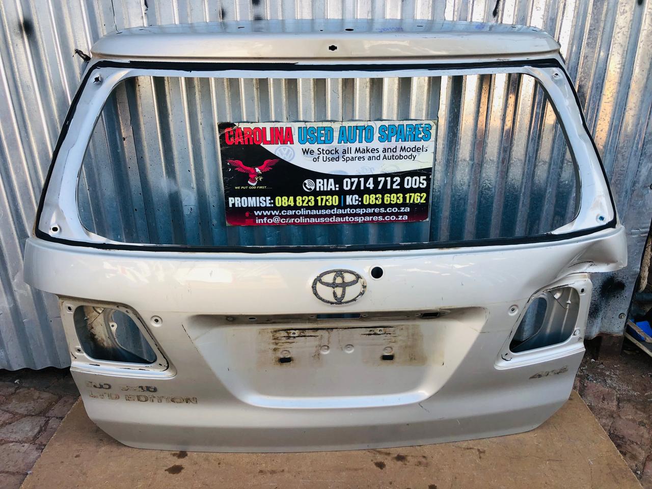 Toyota D4d Fortuner tailgate - Private Seller