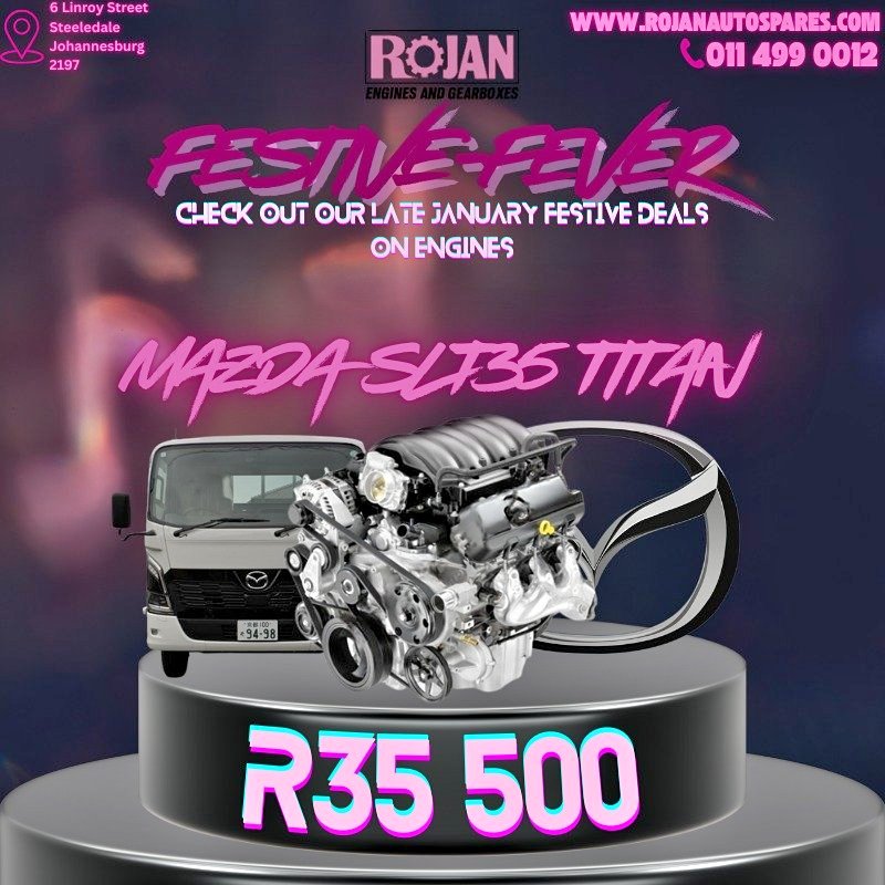 MAZDA SLT35 TITAN ENGINE ON SPECIAL!!! - Private Seller MAZDA SLT35 TITAN ENGINE ON SPECIAL!!! - Private Seller