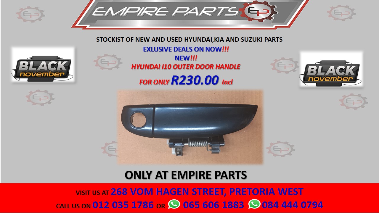 HYUNDAI I10 OUTER DOOR HANDLE - Private Seller