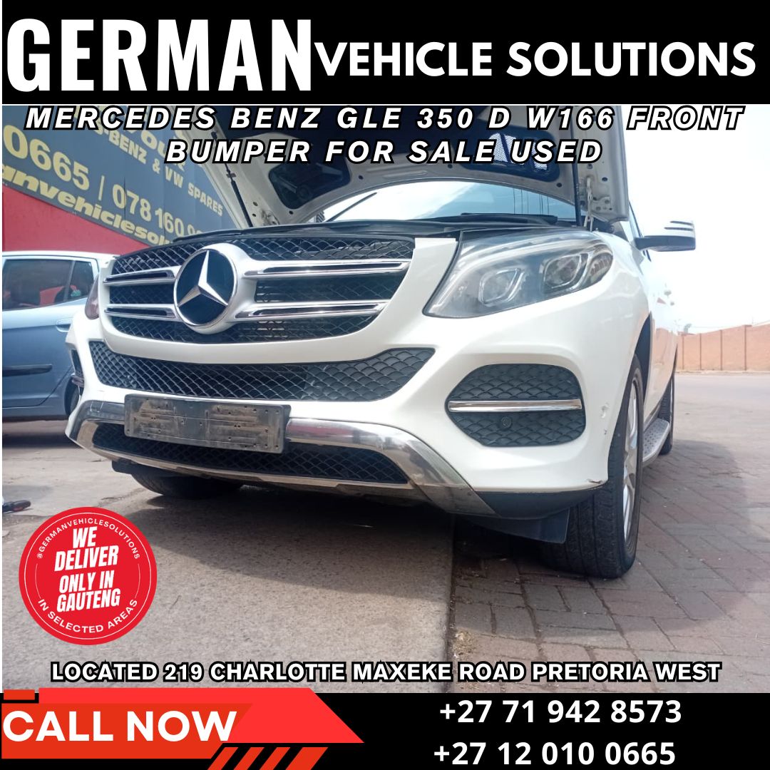 Mercedes Benz GLE 250d Front bumper for sale w166 - Private Seller Mercedes Benz GLE 250d Front bumper for sale w166 - Private Seller