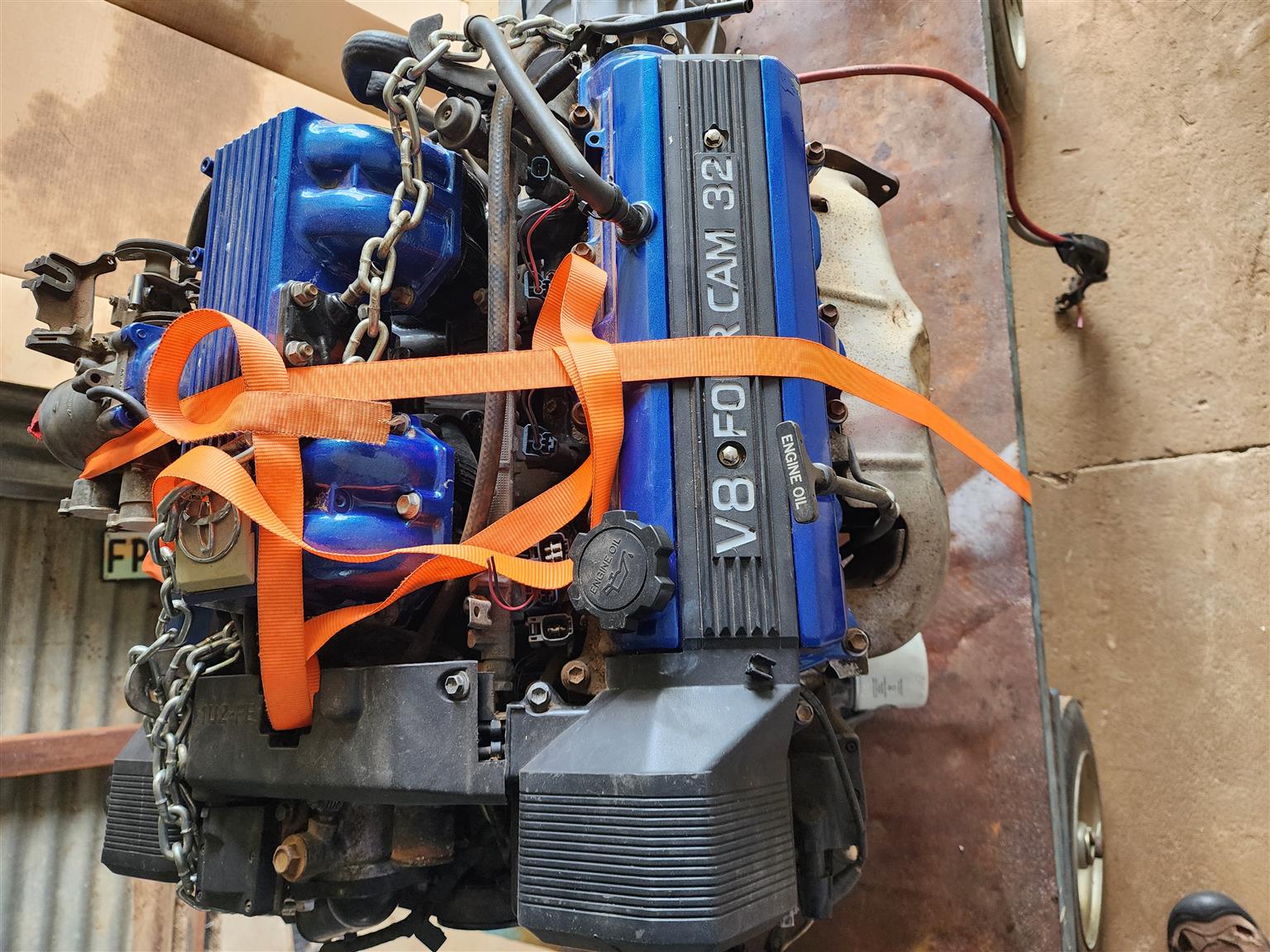 Lexus 1UZ Non-vvti V8 with D4D Gearbox and new clutch for sale/swop for Chev V8 - Private Seller