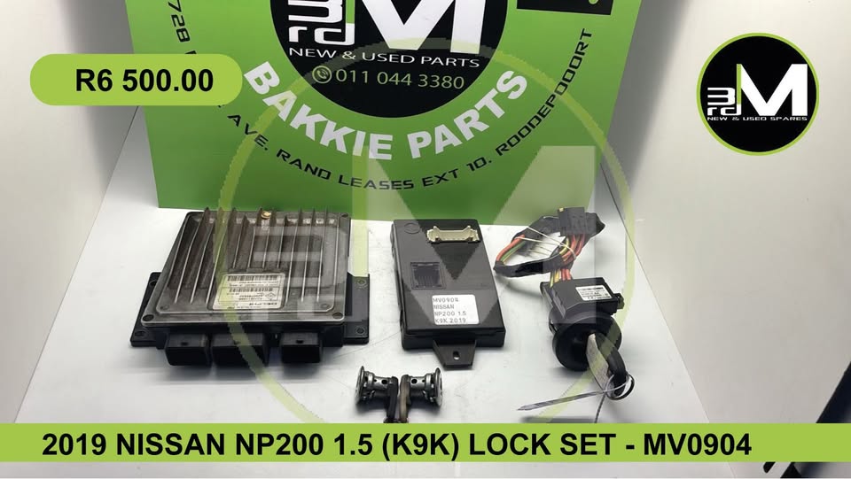 2019 NISSAN NP200 1.5 (K9K) LOCKSET - MV0904 - Private Seller 2019 NISSAN NP200 1.5 (K9K) LOCKSET - MV0904 - Private Seller