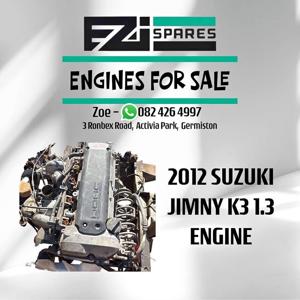 Suzuki jimny k3 1.3 engine - Private Seller Suzuki jimny k3 1.3 engine - Private Seller