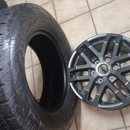 Spare wheel ford raptor